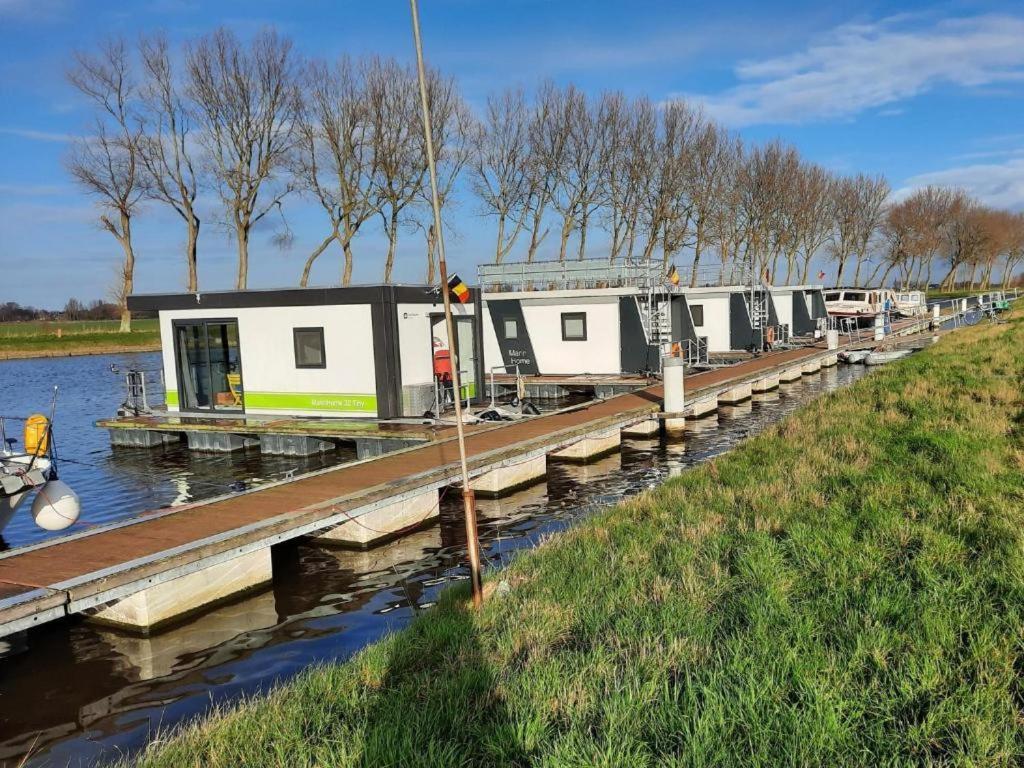 Houseboat Tiny Griffin Hotel Nieuwpoort Buitenkant foto