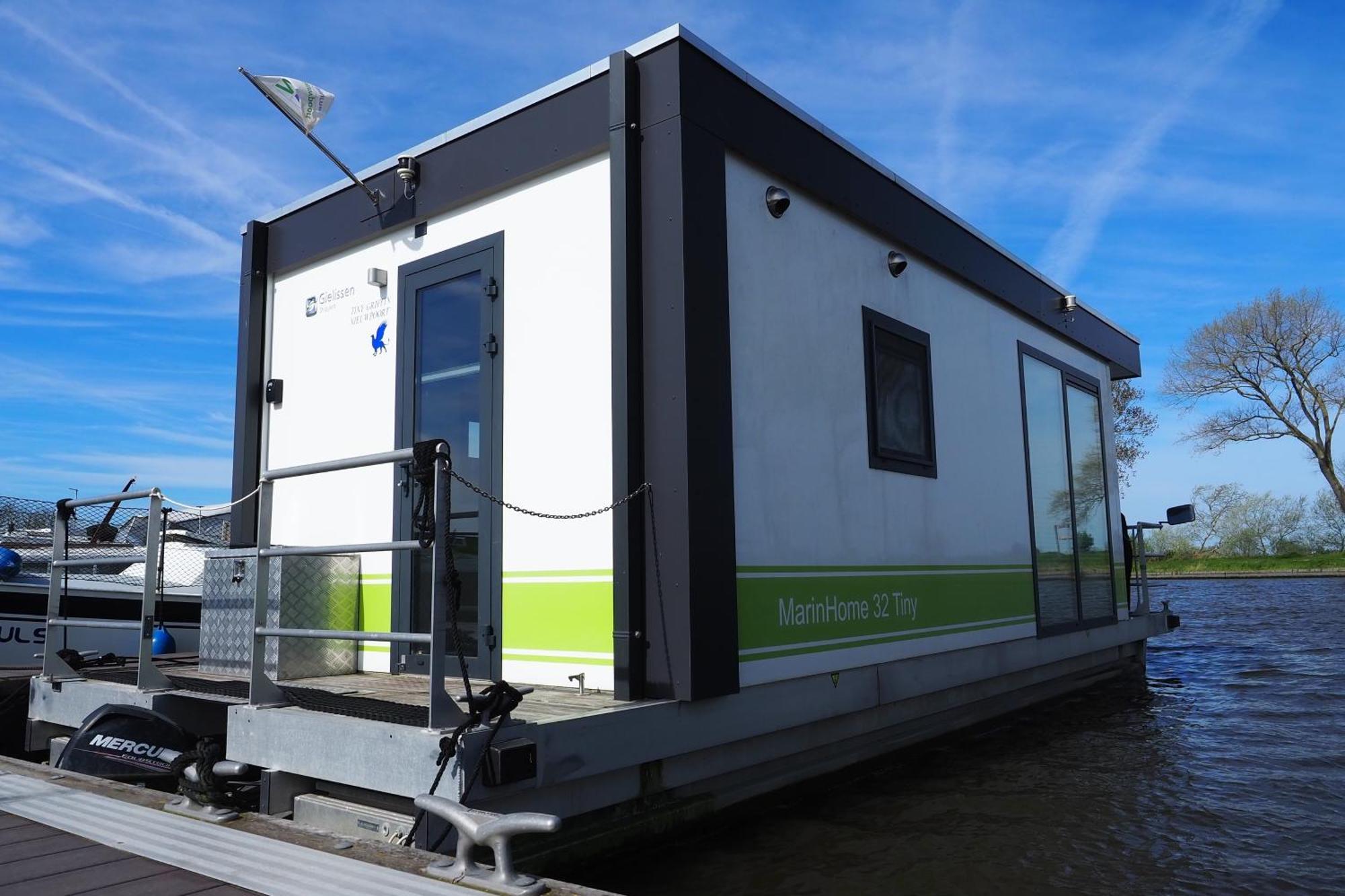 Houseboat Tiny Griffin Hotel Nieuwpoort Buitenkant foto